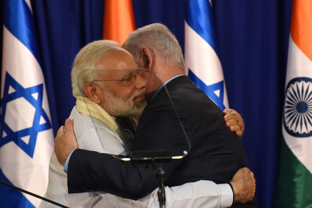 israel pm modi Netanyahu 