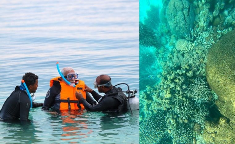 Lakshadweep snorkeling