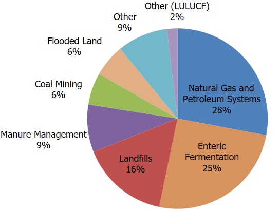 methane